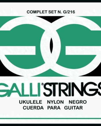 galli strings for soprano ukulele black nylon