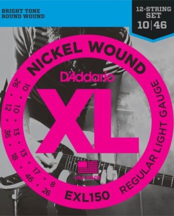 D'ADDARIO 12string E-git Nickel Wound