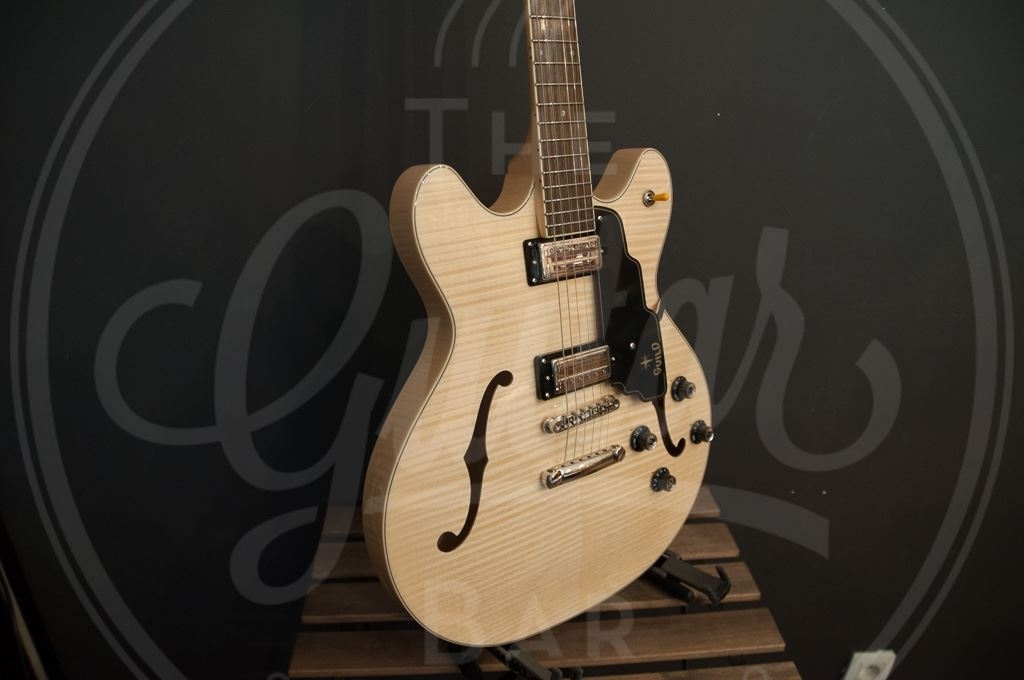 Guild Starfire IV ST Natural Flamed Maple - The Guitar Bar