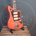 Revelation 6-string bass fiesta red