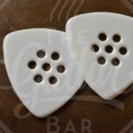 Wegen Picks Triangular 1,20mm set van 2 wit