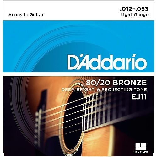 D'ADDARIO A-guitar 80/20 Brons 12-53