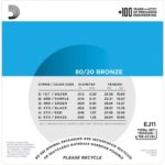 D'ADDARIO A-guitar 80/20 Brons 12-53