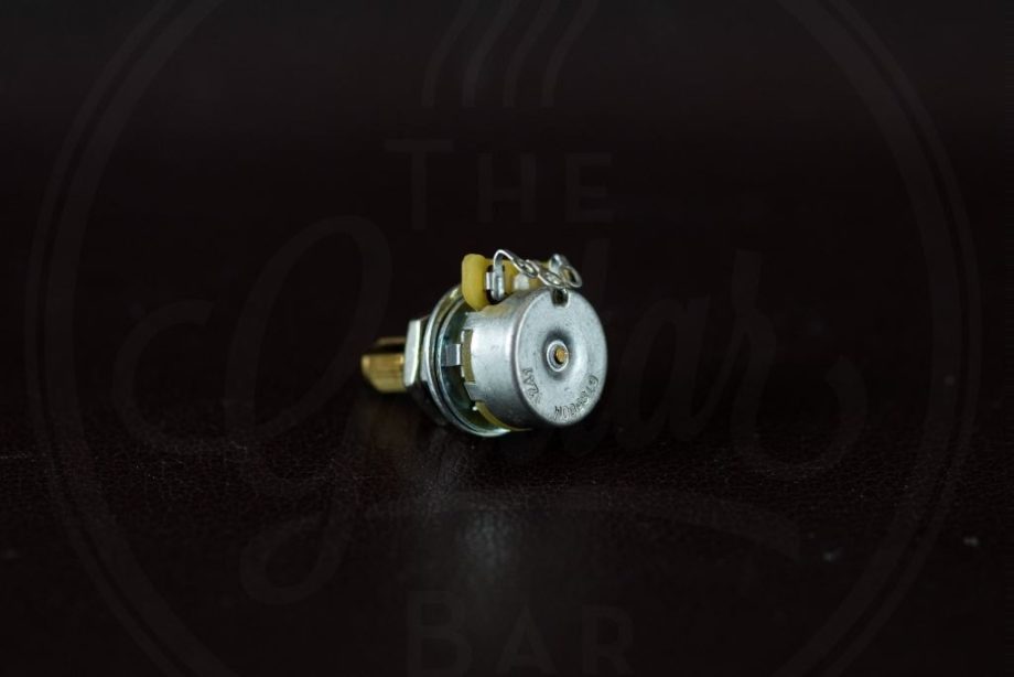 CTS 500k mini audio potentiometer, 9% tolerance, brass shaft