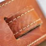 Guild deluxe leather strap brown