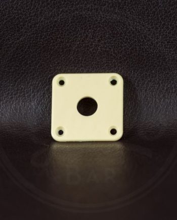 cream Les Paul jack plate