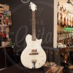 Supro Belmont americana sparkle white with gigbag