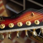 Valley Arts strat flame maple top 3TS