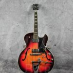 Guild CE-100D Capri with Guild Vibrato Tailpiece Antique Burst