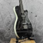 DANELECTRO 56 SINGLE CUT BASS GUITAR - BLACK