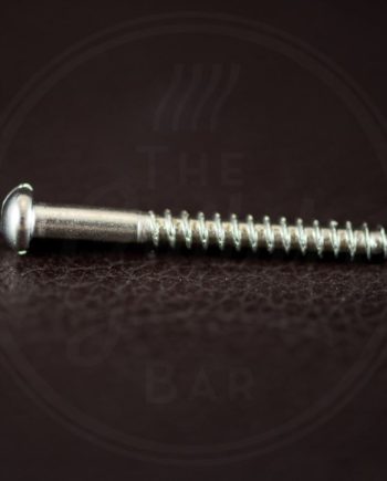 Fender Genuine Replacement Part neck pickup mounting screws, vintage Tele, 3x1 slotted, nickel