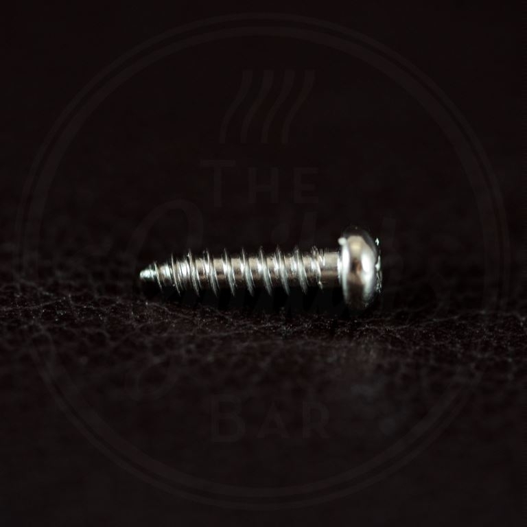 StewMac tuner screw, Philips roundhead, nickel
