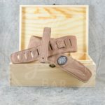 Gaucho strap padded suede nature