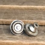 Dunlop dual vintage straplock nickel