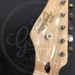 Revelation strat guitar lefthand 3 x single coil Entwistle pu maple fingeboard daphne blue