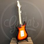 Revelation strat style guitar 3 x single coil Entwistle pu lignum rosa fingerboard 3tone sunburst