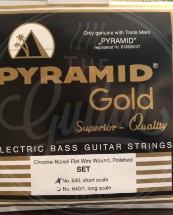 Pyramid Gold Flatwound Shortscale bass 40/100