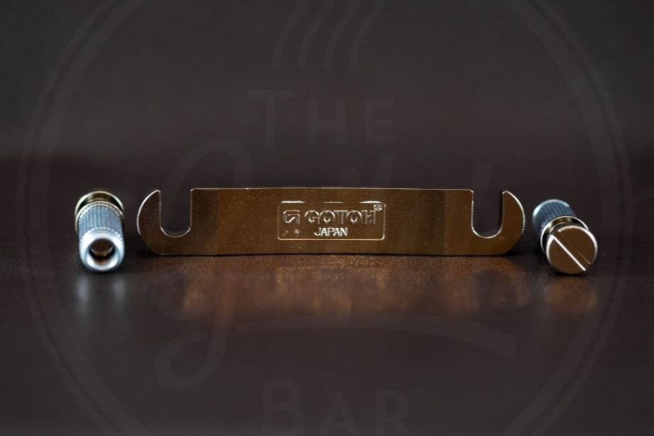 Gotoh Stop Tailpiece, nickel (US inch thread)