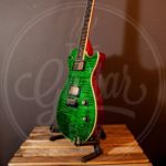 Radix Osiris green flamed top in koffer