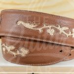 Bourbon Straps Mariachi light bron leather