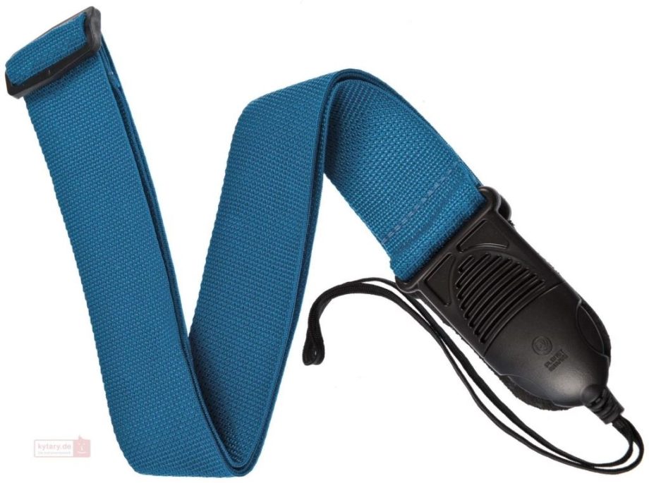 D'Addario quick release strap classic blue