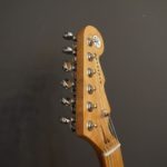 Reverend double agent roasted maple fingerboard Wilkinson trem - transp midnight black