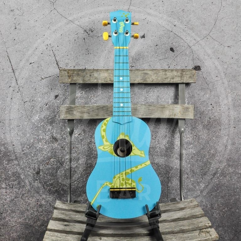 Stagg ukulele giraffe Belgian design