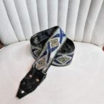 Holy Cow vintage silver 'n blue crosses