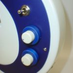 Danelectro 59 "M" spruce dc pearl white/blue