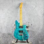 Reverend Kingbolt flamed maple turquoise