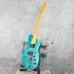 Reverend Kingbolt flamed maple turquoise