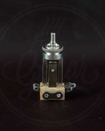 Switchcraft 3-way switch, long model, nickel, no cap