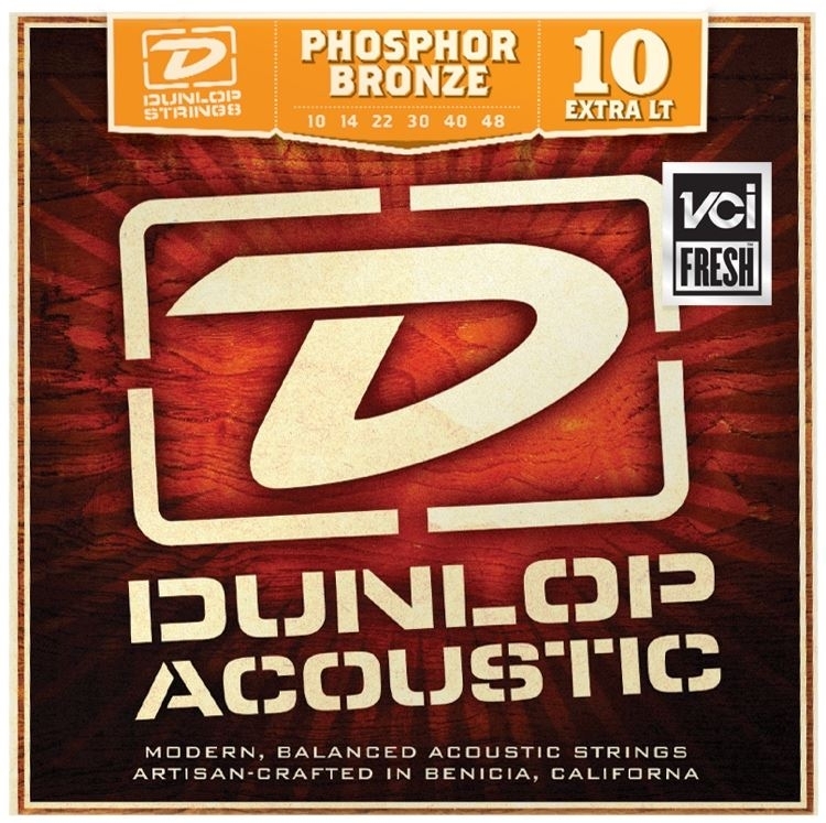 Dunlop A-guitar phosphor bronze 10-14-22-30-40-48