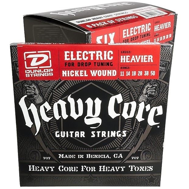 Dunlop heavy core strings 11-50