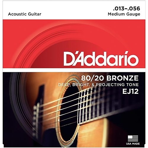 D'ADDARIO A-guitar 80/20 Brons 13-56