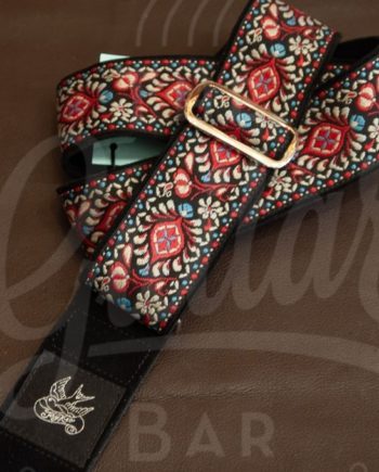 Jaykco Red Flower Woven