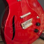 Danelectro Vintage Baritone (56 Body, Bottle HS; F-Hole) Metallic Red