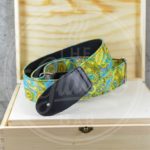 Kaffa velvet yellow/blue