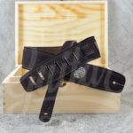 Gaucho strap padded suede brown