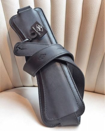 LM shaped pad ballglove black