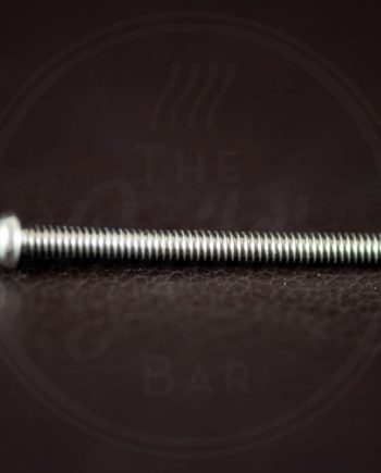 StewMac humbucker height screw, 1-1/4” (31,75mm), Philips roundhead, 3-48 thread, nickel