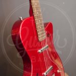 Danelectro Vintage Baritone (56 Body, Bottle HS; F-Hole) Metallic Red