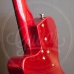 Danelectro Vintage Baritone (56 Body, Bottle HS; F-Hole) Metallic Red