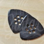 Wegen Picks Triangular 1,20mm set van 2 zwart