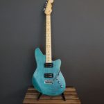 Reverend Kingbolt flamed maple turquoise