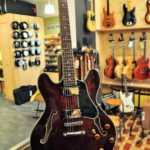 Eastman 16" cutaway semi hollow top w/case