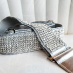 Nudie rhinestone silver