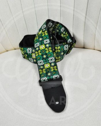 Dunlop guitar strap winterland green