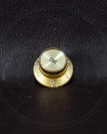 bell knob, SG model, gold with gold cap, tone, for inch type pot shaft