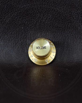 bell knob, SG model, gold with gold cap, volume, for inch type pot shaft